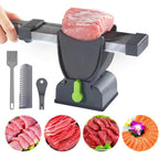 Fatiador Manual Multifuncional P/ Carnes Queijos e Vegetais em Aço Inox Ajustável comprar FATIADORMANUAL original Vovó Lúcia