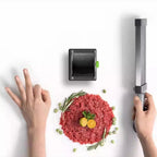 Fatiador Manual Multifuncional P/ Carnes Queijos e Vegetais em Aço Inox Ajustável comprar FATIADORMANUAL original Vovó Lúcia