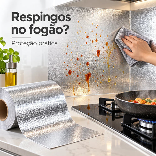 Adesivo de Cozinha da Vovó Lúcia – Adesivo Impermeável Resistente a Água e Óleo para Parede e Fogão
