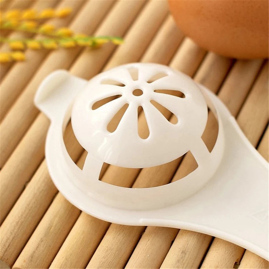 Separador de Gema Clara de Ovo  Filtro Manual Prático para Cozinha