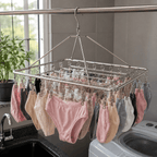 FixClip – Prendedor de Roupa em Aço Inox que Não Enferruja nem Solta a Roupa no Vento - Entrega Grátis - Vovó Lúcia