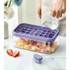 Fôrma de Gelo com Tampa e Espátula comprar Fôrma de Gelo EasyIce original Vovó Lúcia