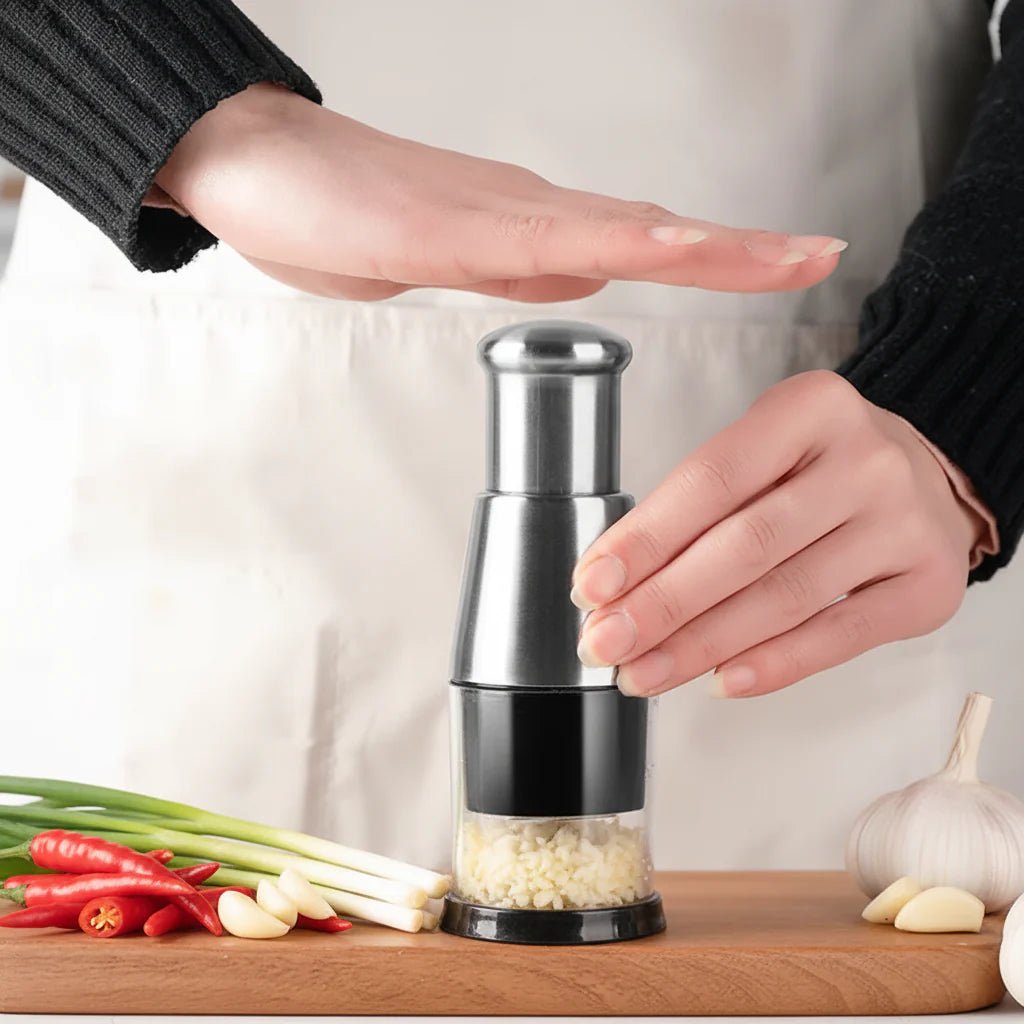 GarlicPro – Espremedor Alho Nunca Foi Tão Fácil - Entrega Grátis - Vovó Lúcia