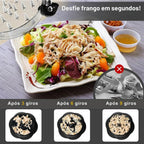 Girofya – Desfie frango e carnes em segundos com sistema giratório rápido e sem esforço comprar Girofya – Desfie frango e carnes em segundos com sistema giratório rápido e sem esforço original Vovó Lúcia