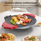 GrillMax - Grill Elétrico Antiaderente de Pedra Vulcânica Maifan Stone comprar GrillMax - Grill Elétrico Antiaderente de Pedra Vulcânica Maifan Stone original Vovó Lúcia