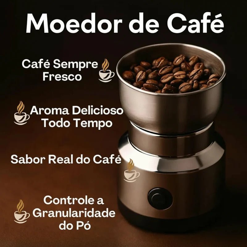 Grindpro - Moedor Multifuncional Elétrico de Grãos e Especiarias comprar Grindpro - Moedor Multifuncional Elétrico de Grãos e Especiarias original Vovó Lúcia