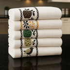 Kit 10 Panos de Prato 40x65 Jacquard Atoalhado Alta Absorção, Macio e Resistente para Cozinha comprar Kit 10 Panos de Prato 40x65 Jacquard Atoalhado Alta Absorção, Macio e Resistente para Cozinha original Vovó Lúcia