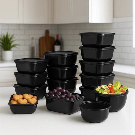 Kit 12 Potes Herméticos – Alimentos Frescos por Mais Tempo comprar Kit 12 Potes Herméticos – Alimentos Frescos por Mais Tempo original Vovó Lúcia