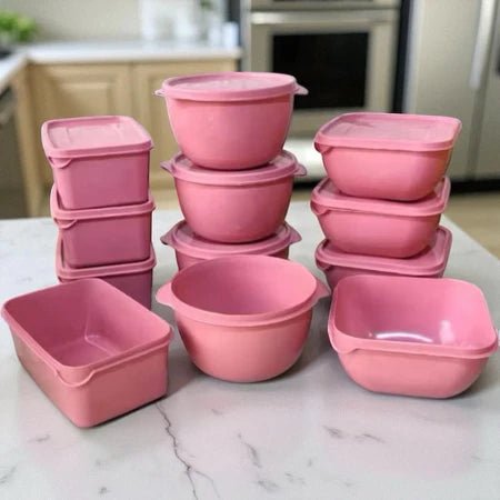 Kit 12 Potes Herméticos – Alimentos Frescos por Mais Tempo comprar Kit 12 Potes Herméticos – Alimentos Frescos por Mais Tempo original Vovó Lúcia