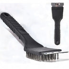 Kit 2 Escovas para Grelha com Cerdas de Aço e Raspador Limpa Churrasqueira Multiuso comprar ESCOVA GRELHA original Vovó Lúcia