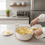 Kit 5 Peças Inox com Espremedor, Ralador 4 Faces e Amassador comprar Kit 5 peças inox original Vovó Lúcia
