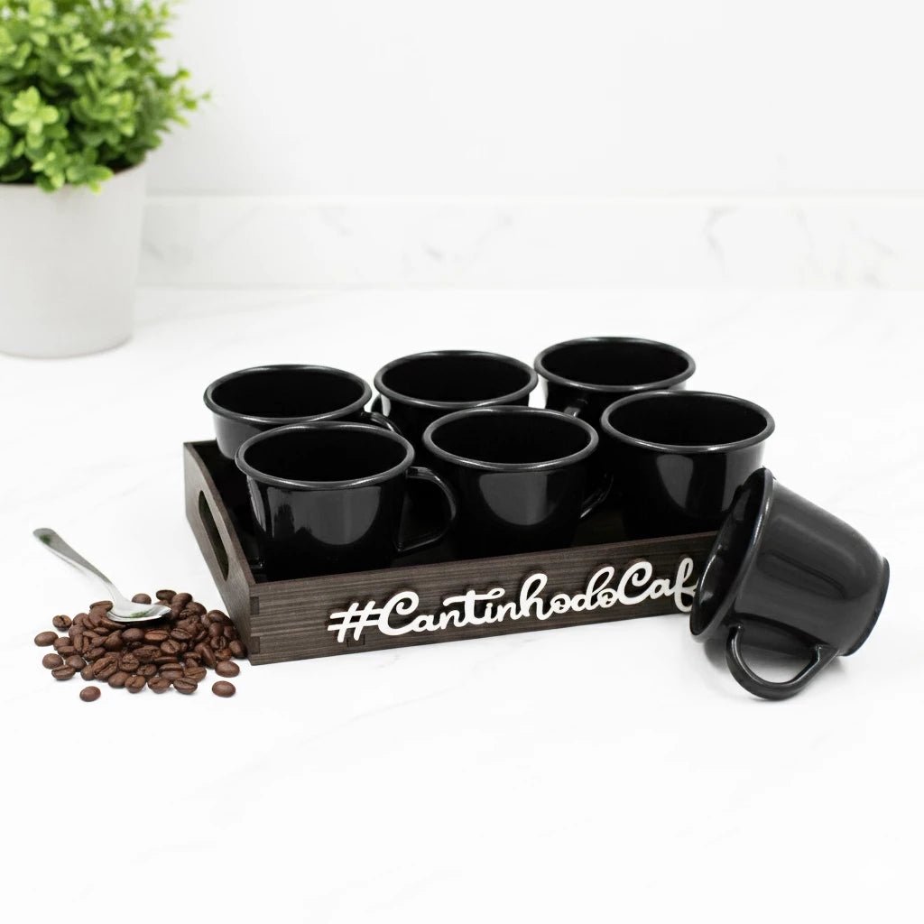 Kit Cantinho do Café Completo Elegância e Praticidade no Seu Dia comprar Kit Cantinho do Café Completo Elegância e Praticidade no Seu Dia original Vovó Lúcia