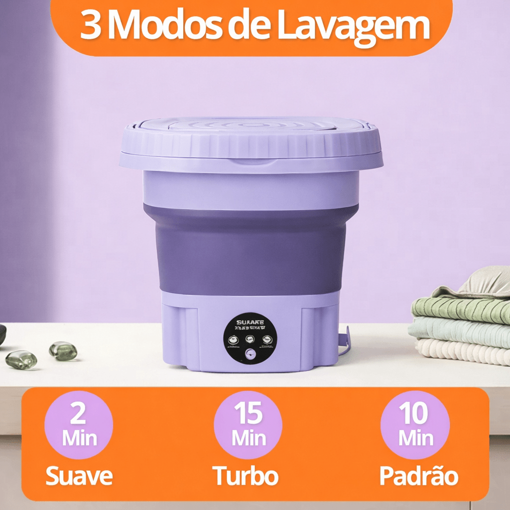 MiniClean – Mini Máquina de Lavar Elétrica Portátil para Peças Pequenas comprar MiniClean – Mini Máquina de Lavar Elétrica Portátil para Peças Pequenas original Vovó Lúcia