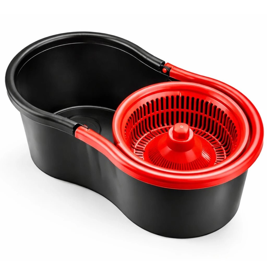Mop Giratório com Balde Centrífuga 9L Limpeza Rápida e Sem Esforço comprar Mop Giratório com Balde Centrífuga 9L Limpeza Rápida e Sem Esforço original Vovó Lúcia