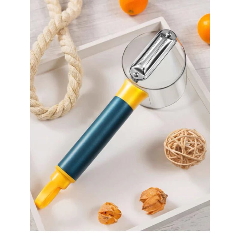 PeelBox – Descascador de Legumes e Frutas 2 em 1 com Reservatório comprar PeelBox – Descascador de Legumes e Frutas 2 em 1 com Reservatório original Vovó Lúcia
