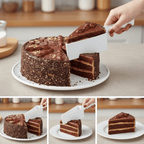 Pegador Fatiador Cortador Para Bolo Tortas E Doces Culinária Triangular comprar Pegador Fatiador original Vovó Lúcia