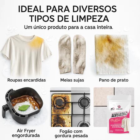 Percarbonato de Sódio 100% que Remove Manchas, Branqueia e Renova suas Roupas sem Cloro - Entrega Grátis comprar original Vovó Lúcia