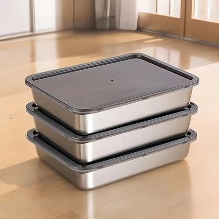 Pote Inox 2750ml com Tampa Hermética comprar Pote Inox 01 original Vovó Lúcia