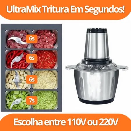 PowerMix – O Processador da Vovó que Tritura, Pica em Segundos - Entrega Grátis - Vovó Lúcia