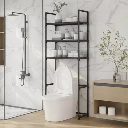 PratClean - Prateleira Organizadora Multifuncional Com 3 Andares Para Banheiro comprar PratClean - Prateleira Organizadora Multifuncional Com 3 Andares Para Banheiro original Vovó Lúcia