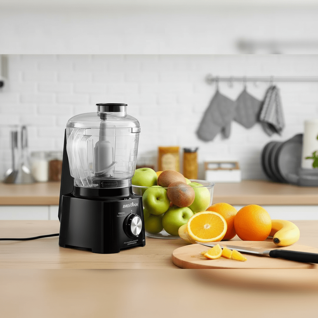 Processador de Alimentos Multiuso 300W Turbo 5 em 1 — Compacto e Potente comprar Processador de Alimentos original Vovó Lúcia