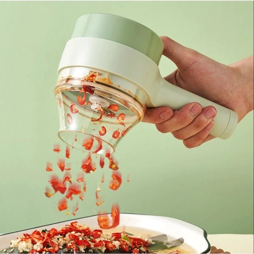 Processador Elétrico Portátil Triturador e Moedor de Alho, Frutas e Legumes comprar PowerMini Processador de Temperos original Vovó Lúcia