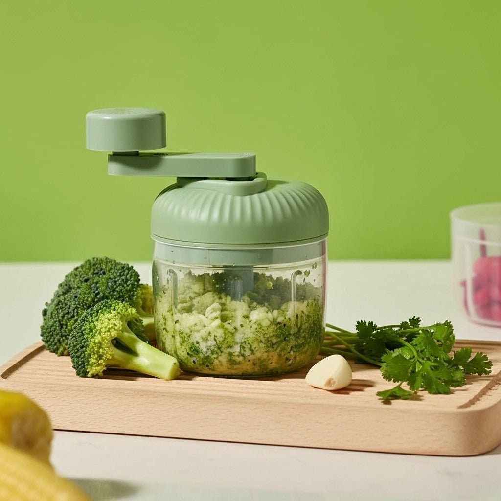 Processador Manual de Alimentos 3 Lâminas Inox comprar ChefRápido Manual original Vovó Lúcia