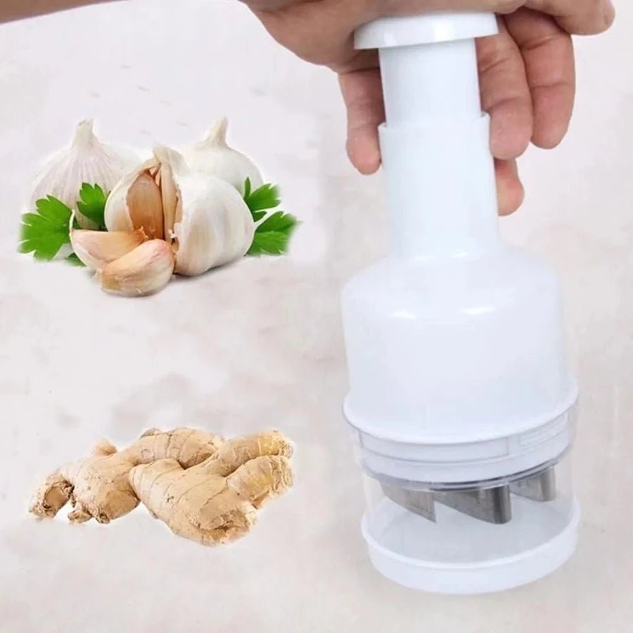 processador Picador Triturador de Alho Cebola Vegetais Alimentos comprar processador Picador Triturador de Alho Cebola Vegetais Alimentos original Vovó Lúcia