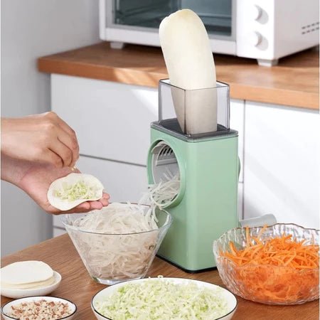 RalaMax - Turbo 3 em 1 Acabe com o esforço na cozinha! Rale e fatie queijo e legumes em segundos com total segurança comprar RalaMax - Turbo 3 em 1 Acabe com o esforço na cozinha! Rale e fatie queijo e legumes em segundos com total segurança original Vovó Lúcia