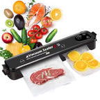 Seladora a Vácuo Bivolt Hermética Embaladora Doméstica de Alimentos Conserva até 5x mais | 110V–220V | Compacta e de Alta Potência comprar selador 01 original Vovó Lúcia