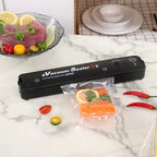 Seladora a Vácuo Bivolt Hermética Embaladora Doméstica de Alimentos Conserva até 5x mais | 110V–220V | Compacta e de Alta Potência comprar selador 01 original Vovó Lúcia