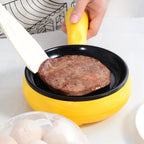 EggFast – Frigideira Elétrica Antiaderente com Suporte para Ovos