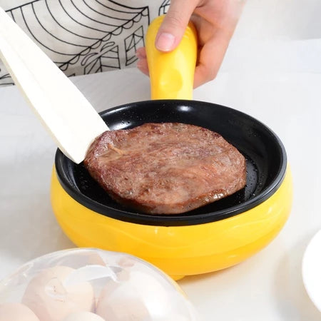 EggFast – Frigideira Elétrica Antiaderente com Suporte para Ovos