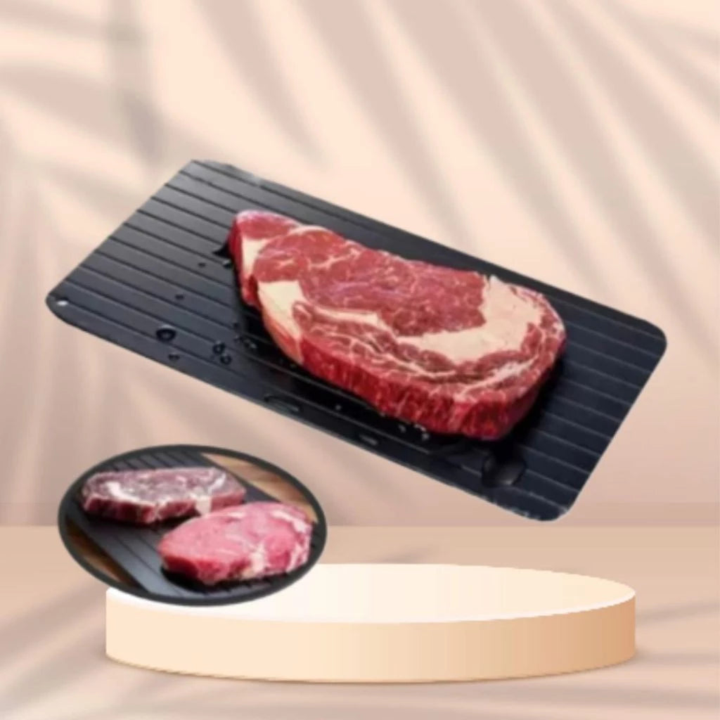 Tábua Mágica Descongelamento Rápido  Prática, Resistente e Sem Perder Sabor