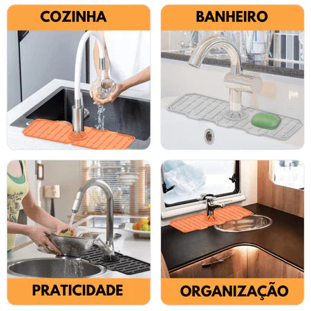 ClearTap - Protetor de Torneira Com Drenagem Automática