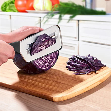 DualCut – Cortador Fatiador Duplo de Vegetais e Legumes, Prático e Sem Esforço