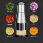 GarlicPro - Espremedor De Alho Manual Rápido, Sem Cheiro e Sem Bagunça