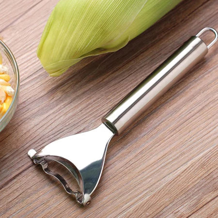 CornStrip – Retire os grãos do milho em segundos sem bagunça e sem esforço