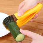 Chega de Cortes Irregulares! Fatiador Inox 6 Lâminas Praticidade e Precisão Instantânea