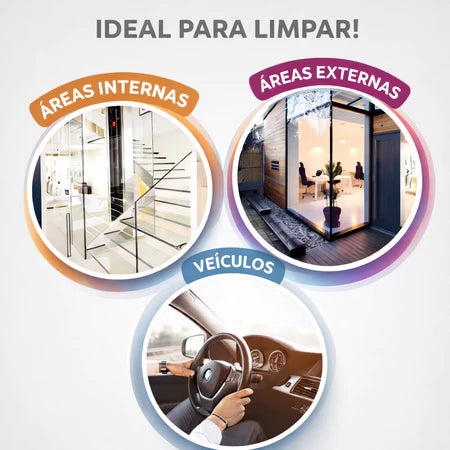 MagniClean – Limpe vidros externos com segurança sem se pendurar ou fazer esforço