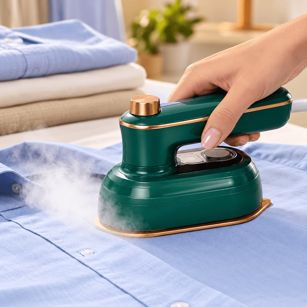 VaporLisse – Mini Ferro de Passar Roupas a Vapor - Vovó Lúcia