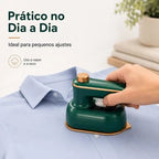 VaporLisse – Mini Ferro de Passar Roupas a Vapor - Vovó Lúcia
