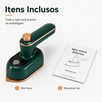 VaporLisse – Mini Ferro de Passar Roupas a Vapor - Vovó Lúcia